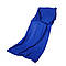 Плед з рукавами Snuggie (140x190 см ) / Флісовий плед / М'яка ковдра з рукавами Синій, фото 5
