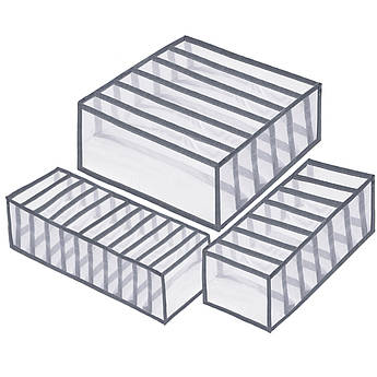 Набір органайзерів для зберігання (білизни, шкарпеток, аксесуарів) Springos HA3115 .