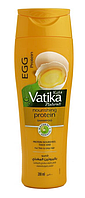 Шампунь Ватика, для тонкого та ламкого волосся, з яєчними протеїнами, Vatika 200gm, протеїнове живлення, густота