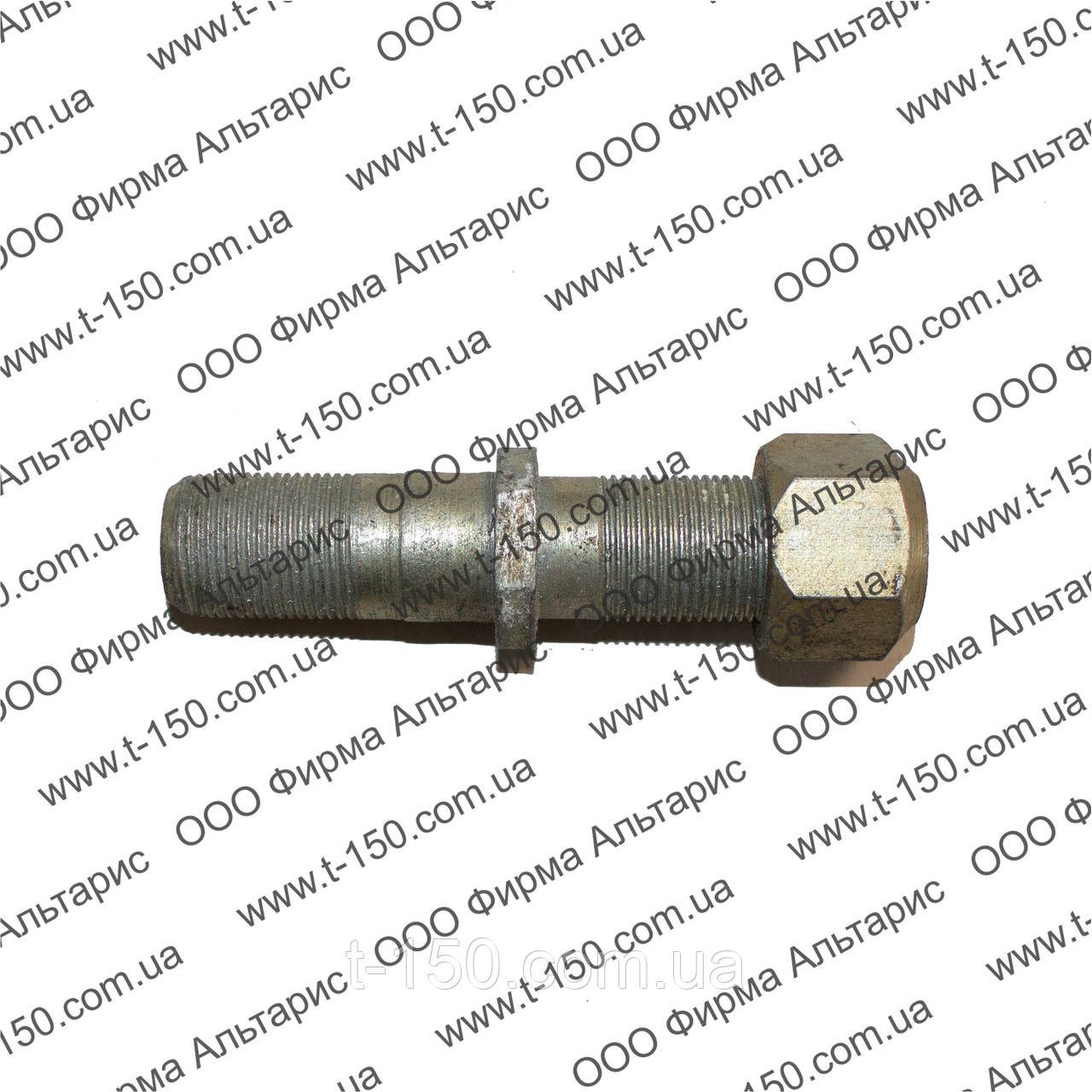 Болт (шпилька) маточини Т-150, з гайкою, правий, 150.39.128/131