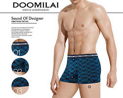 Чоловічі труси боксери Бамбук гарна якість DOOMILAI