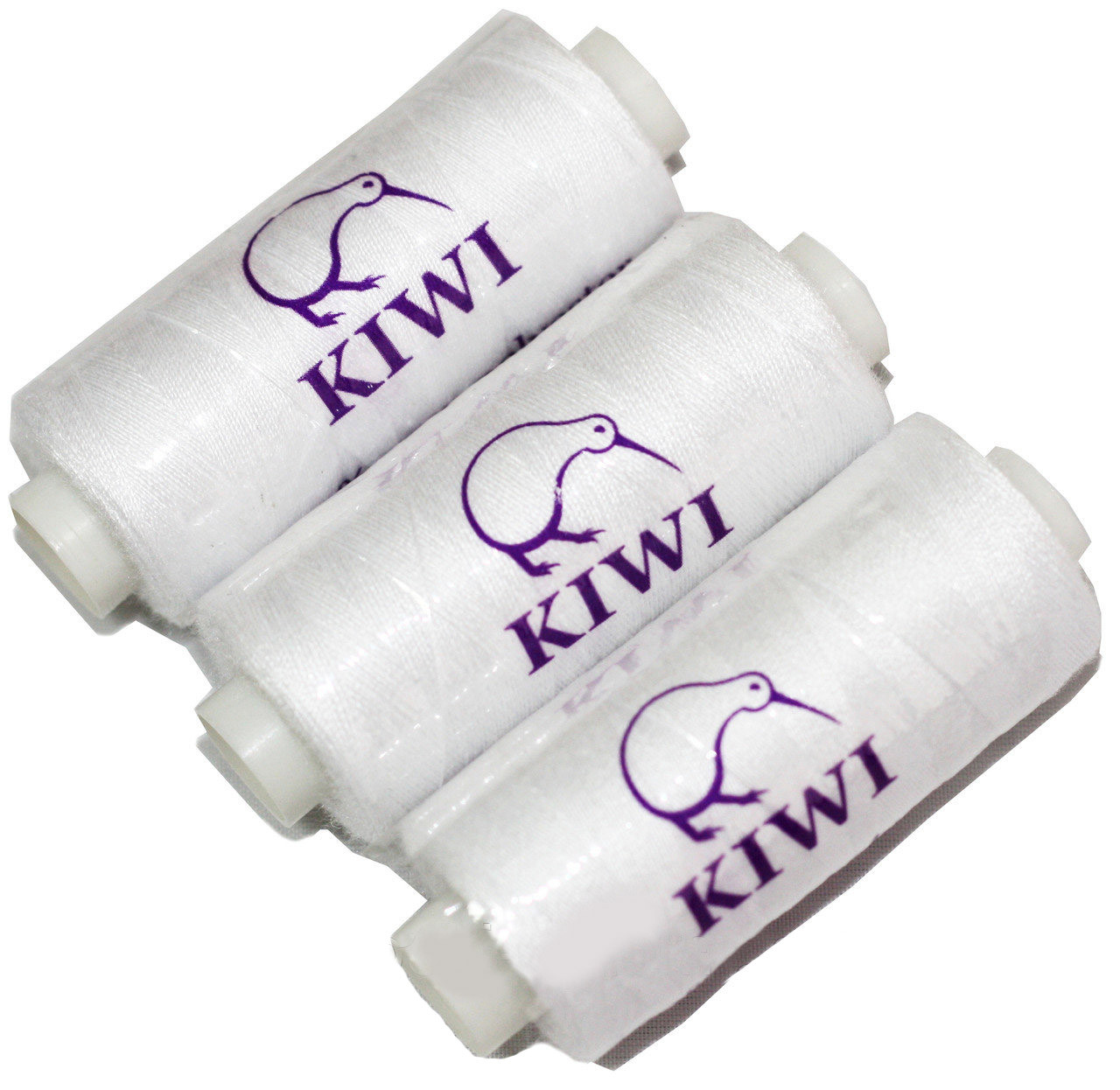 Нитки швейні білі "KIWI" №40, фото 1