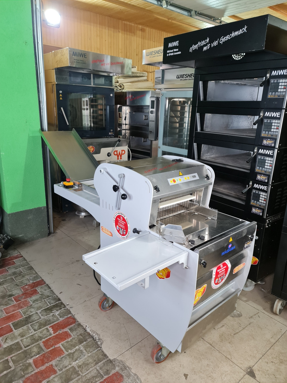 Хліборізка Wabama, конвеєрна з турбіною (з Німеччини), фото 1