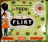 FantasyFLIRT прокл д/крит днів teen fresh - cotton&care - 4 краплі, 240 мм, уп=10шт