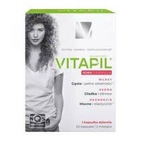 Vitapil биотин и бамбук для волос, 60 шт
