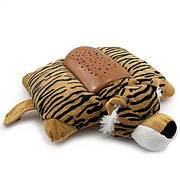 Декоративний дитячий нічник-проектор зоряне небо Dream Lites Тигр світильник іграшка подушка для сну