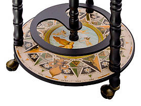 Глобус бар підлоговий 33001 WB (33*88*44 см) на 3 ніжках, фото 3