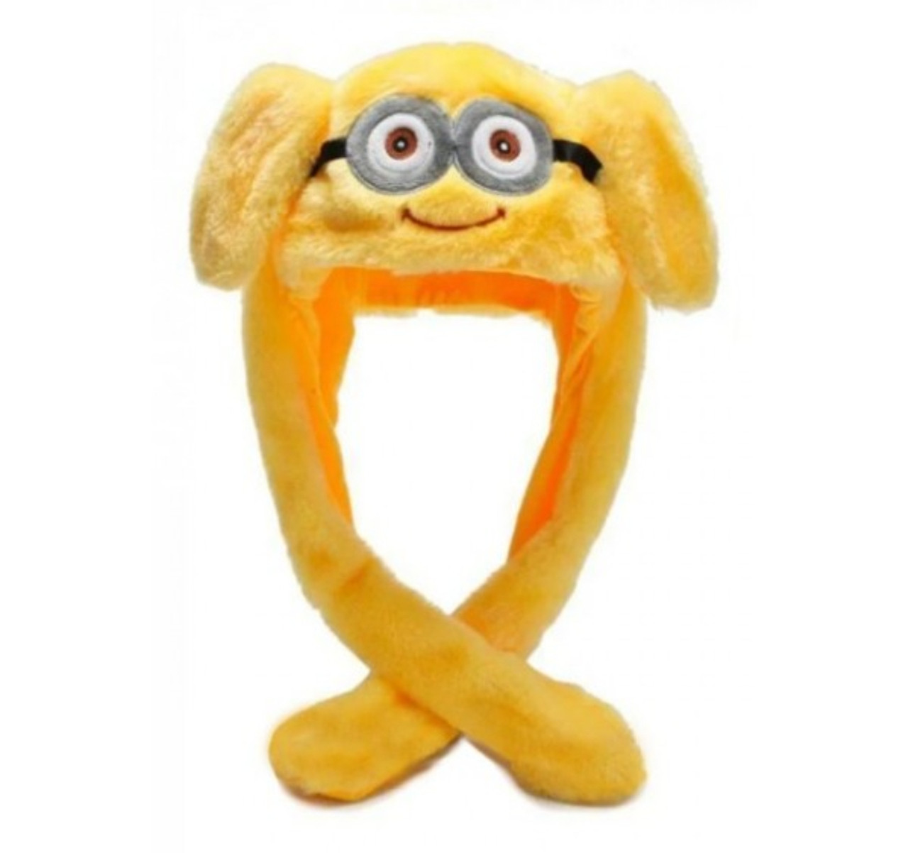 Світна шапка Kigurumi з вушками, що рухаються, рожева