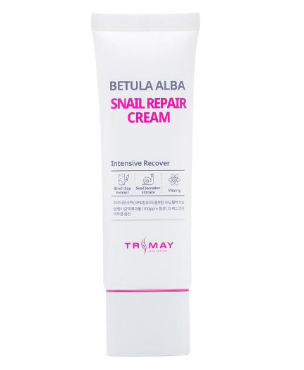 Загоювальний крем для обличчя Trimay Betula Alba Snail Repair Cream 50 мл