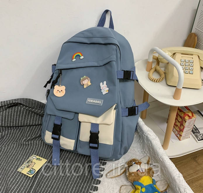 Школьный подростковый рюкзак, Городской, молодежный рюкзак Портфель для ...