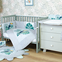 Постільний комплект в ліжечко Baby Veres Tropic baby 6 предметів, фото 6