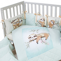 Постільний комплект Baby Veres Lazy sloth 6 предметів, фото 3