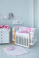 Постільний комплект в ліжечко Baby Veres It's a girl 6 одиниць, фото 6