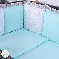Набор постільної білизни в ліжечко Baby Veres Grace 6 одиниць, фото 5