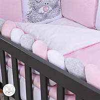 Постельный комплект в кроватку Baby Veres Teddy Girl-2, фото 3