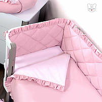 Постільна білизна для дитячого ліжечка Baby Veres Macaroon Raspberry 6 одиниць, фото 5