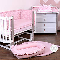 Постільна білизна для дитячого ліжечка Baby Veres Macaroon Raspberry 6 одиниць, фото 6