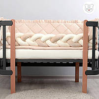 Набір в ліжечко для новонародженого Baby Veres Macaroon Vanilla 6 одиниць, фото 3