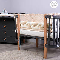 Постільний комплект в ліжечко Baby Veres Macaroon Vanilla 6 одиниць 219.07, фото 5