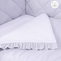 Дитяча постільна білизна Baby Veres Macaroon Earl grey 6 одиниць, фото 4