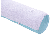 Подушка для годування Baby Veres Comfort Long Velour grey-tiffany 170х52 см, фото 3