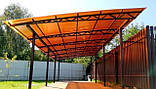 Навіс для дому, дачі та авто у сучасному стилі, фото 9
