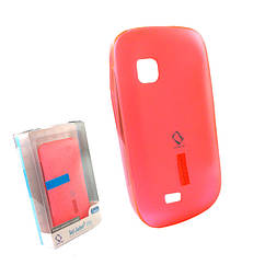 Capdase. Samsung S5670 Galaxy Fit. Силіконовий чохол (+плівка) Рожевий