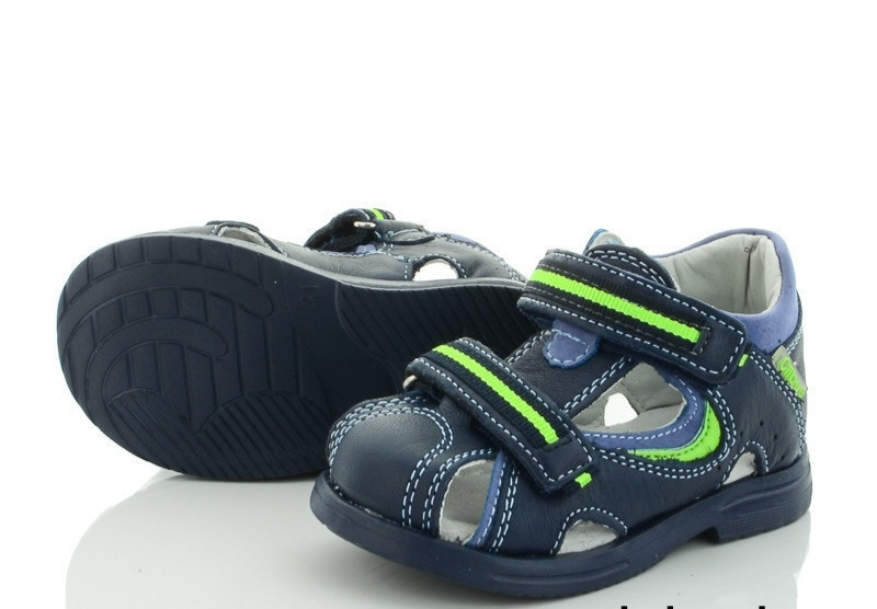 Детские Синие Сандали/босоножки Clibee на Мальчика Эко Кожа — Купить ...
