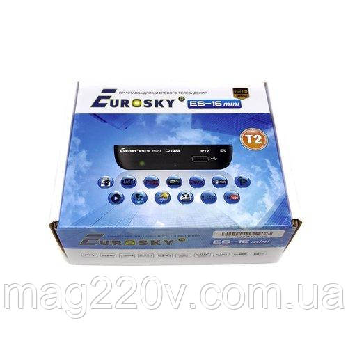 Ресивер Т2 Eurosky ES-16 mini - фото 1 - id-p1562314700