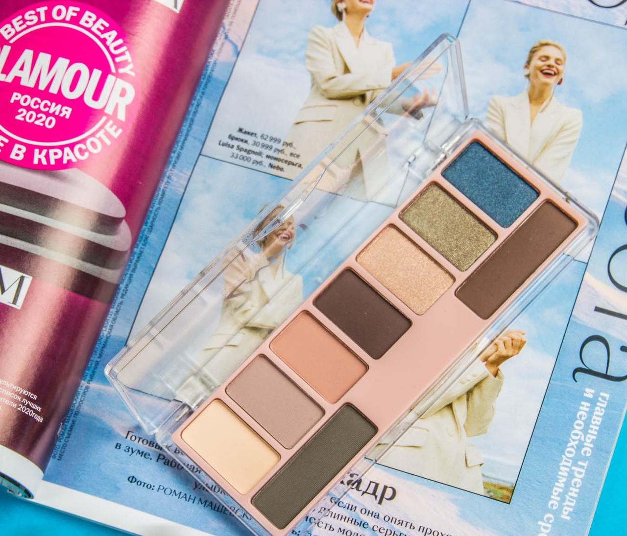 Тіні для повік і брів DoDo Girl 2in1 Eyebrow & Eyeshadow