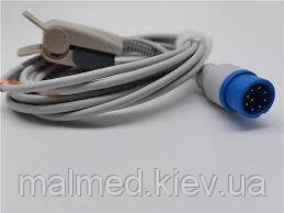 Датчик СпО2 3 м для моніторів Biolight BLT Q5, BLT A3, BLT A5, BLT A6, BLT A8, Dixion D6, D8