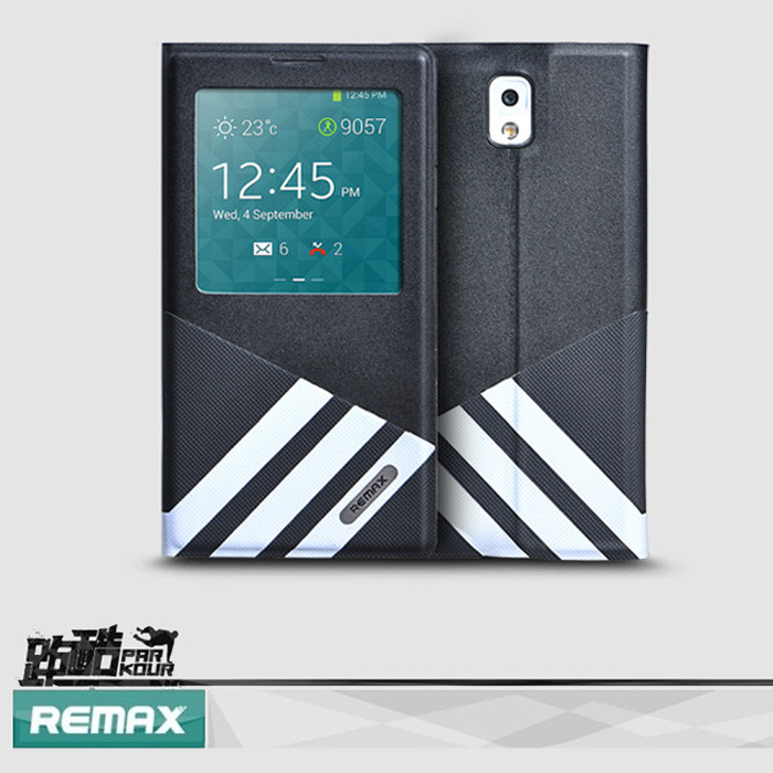 Remax Parkour чехол-панель для Samsung Galaxy Note 3 (n9000) Черный - фото 1 - id-p579239494