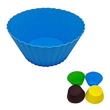 Силіконова формочка MagicKitchen №434 Великий кекс 13х6 см