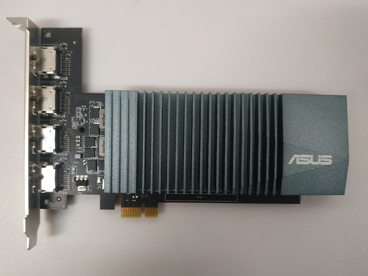 Відеокарта Asus GeForce GT710 2 GB GDDR5 (954/5012) HDMI низькопрофільна безшумна, фото 1