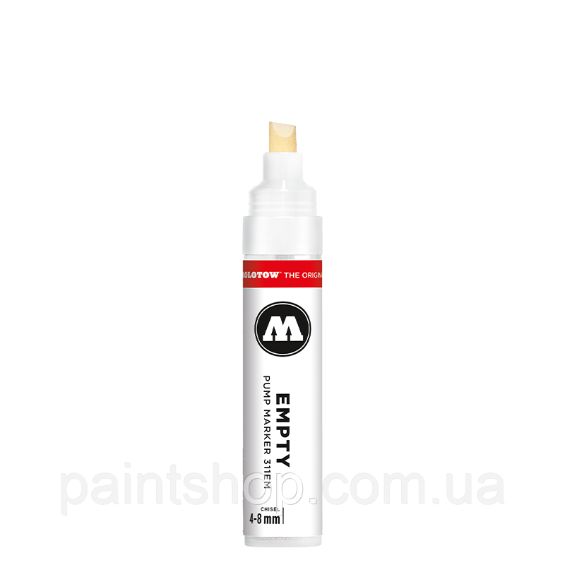 Маркер Molotow 311ЕМ Chisel 4-8 мм (Порожній)