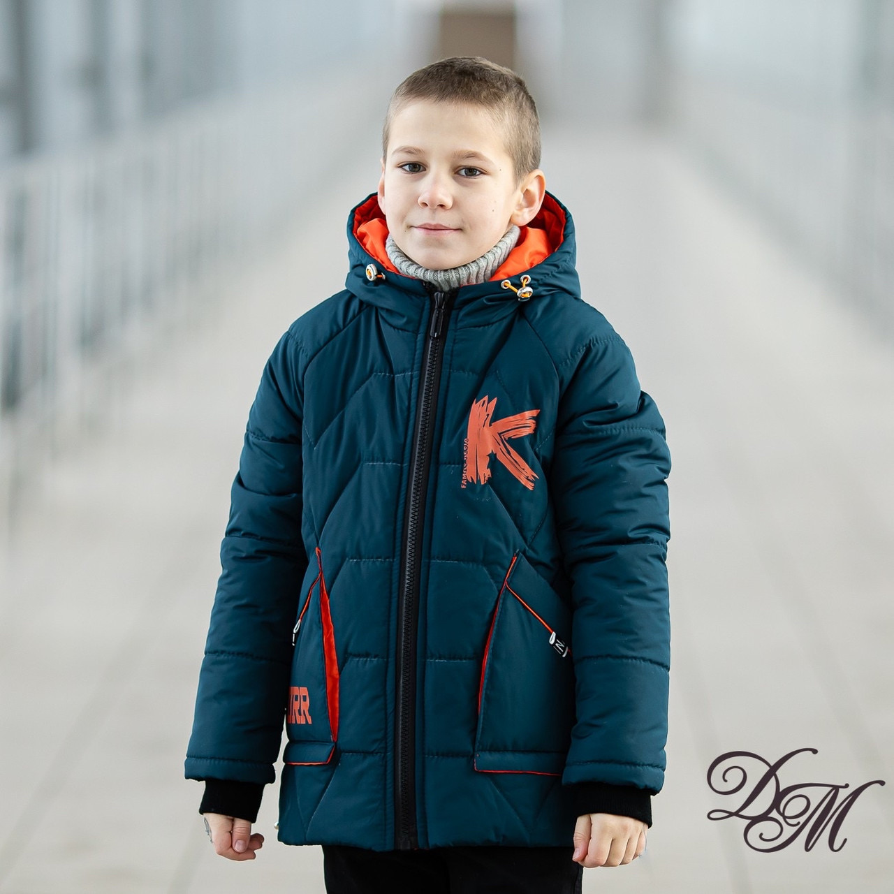 Демісезонна куртка для хлопчика "Клім" тканина кензо