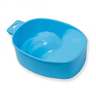 Ванночка для маникюра голубая, вспомогательным инструментом для маникюра