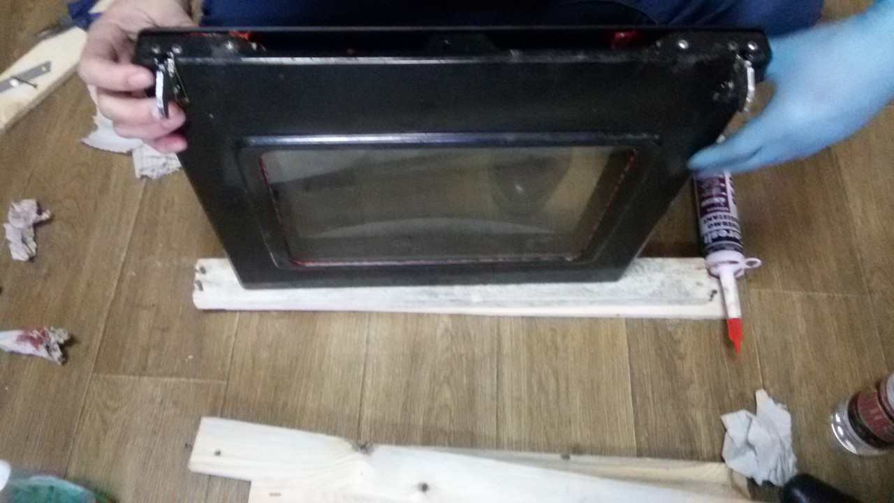 Ремонт дверцят в духовки, фото 1