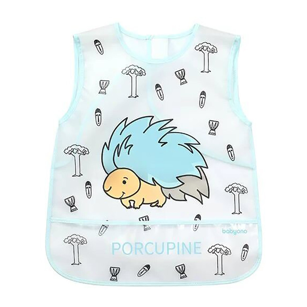 Нагрудник-фартух "Я активний" BabyOno Porcupine (5901435407141)