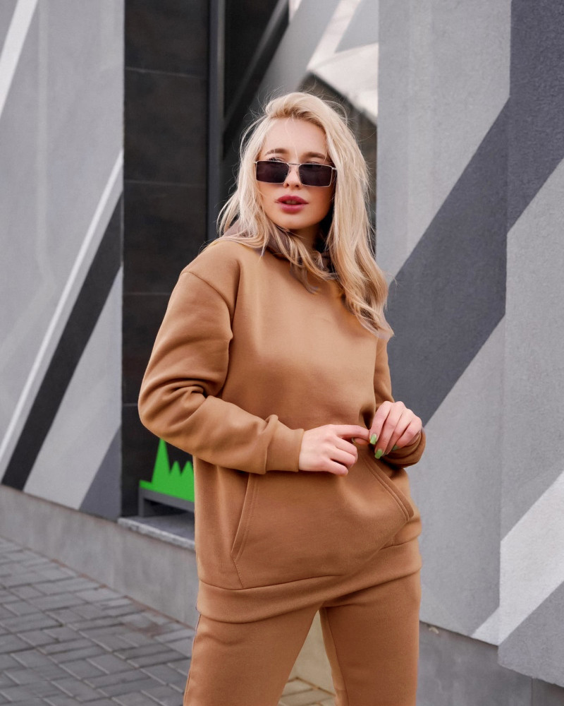 Теплий спортивний костюм Mocconi Premium Кемел