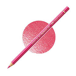 Олівець кольоровий Faber-Castell POLYCHROMOS колір рожевий кармін №124 (Rose Carmine), 110124
