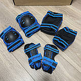 Фірмовий комплект захисту, шолом Maraton+ наколінники, налокітники, рукавички, фото 9