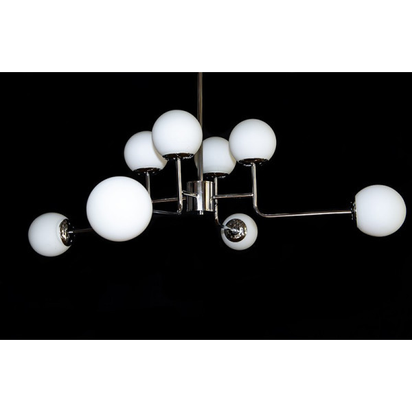 Люстра молекула в стилі лофт зі скляним плафоном Linisoln 6038-8, фото 1