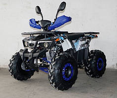 Квадроцикл Forte ATV 125 L синій, бензиновий