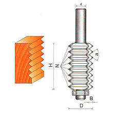 Фреза по дереву ГЛОБУС 2500 5x30 для зрощування