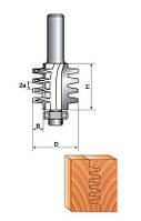 Фреза по дереву ГЛОБУС 2501 d8 для зрощування з нижнім підшипником