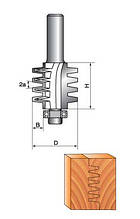Фреза по дереву ГЛОБУС 2501 d8 для зрощування з нижнім підшипником