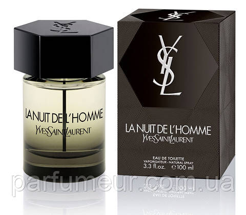 La Nuit De L`Homme Yves Saint Laurent eau de toilette 100 ml