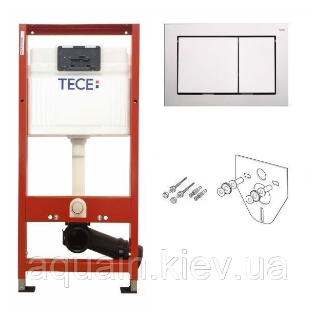 Комплект TECEbase kit 4 в 1 для підвісного унітазу