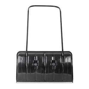 Ківш для прибирання снігу 790*450 мм, ручка 115 мм чорний INTERTOOL FT-2093